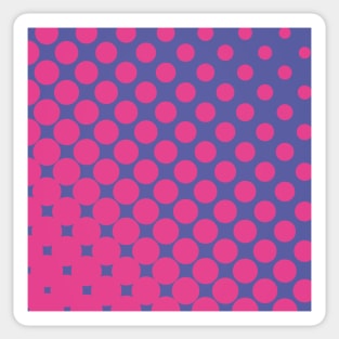 Dotty Halftone Pattern Sticker